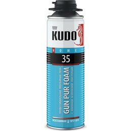 Профессиональная всесезонная полиуретановая монтажная пена KUDO HOME 35 KUPHP06U35