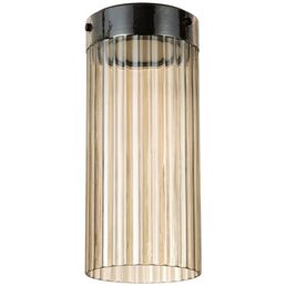 Каскадный потолочный светильник Odeon Light Pillari 5047/10LC черный/светл.янтарный/металл/стекло LED 10W 4000К 1237Лм