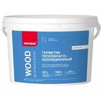 Герметик акриловый межшовный теплый шов NEOMID WOOD PROFESSIONAL, тик (3 кг) ведро