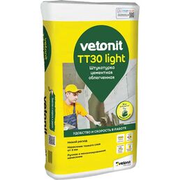 Штукатурка цементная Vetonit TT30 light 25 кг