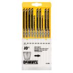 Пилка для лобзика DEWALT DT2290, по дереву, 10 шт. (DT2290-QZ)