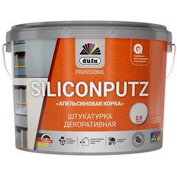 Штукатурка декоративная Dufa Siliconputz Апельсиновая корка 25 кг