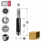 Фреза обгонная удлиненная с аксиальным зубом D19мм I25,4мм S8мм Woodwork 906.1926.08