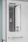 Душевая кабина Esbano Elegancia 80х80 EST-80CRB с крышей, стекло матовое, профиль хром