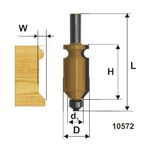 Фреза кромочная фигурная ф22,2 x 41 мм хвостовик 12 мм Энкор 10572