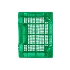 Ящик полимерный многооборотный 40x30x22 см пластик без крышки цвет зеленый