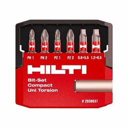 Набор бит(насадок) HILTI S-BSC UNI 25/1" T (6)