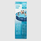 Бассейн Bestway каркасный круглый 366х366х76 см (56706)