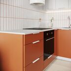 Фасад для кухонного ящика Тара 59.7x38.1 см Konsensa МДФ цвет терракотовый