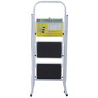 Стремянка стальная Ladderbel 3 ступени с резиновым ковриком