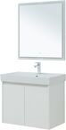 Комплект мебели Aquanet Nova Lite 76 см подвесной (тумба с раковиной и зеркалом)