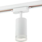 Трековый светильник спот поворотный Ritter Artline 55x100мм под лампу GU10 до 2.6м² металл/пластик цвет белый