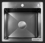 Многофункциональная кухонная мойка Esbano CASCADE-S 50 см оружейная сталь, с колландером