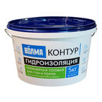 Гидроизоляция акриловая Волма Контур голубая 5 кг