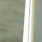 Зеркальный шкаф с подсветкой BelBagno Marino 40x80 SPC-MAR-400/800-1A-LED-TCH белый