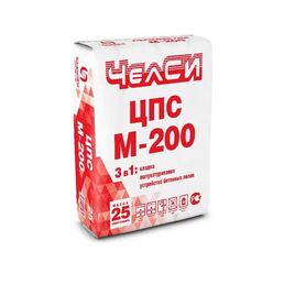 Смесь цементно-песчаная М200 (ЦПС) Челси 25 кг