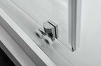 Душевая дверь 100 см Vincea Alpha VDS-3AL100MT  профиль хром, стекло текстурное