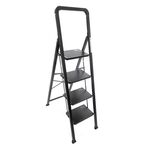 Стремянка стальная Zalger 4 ступени, максимальная нагрузка 150 кг