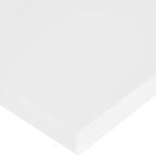 Столешница Сноу 120x80x2 см искусственный камень цвет белый