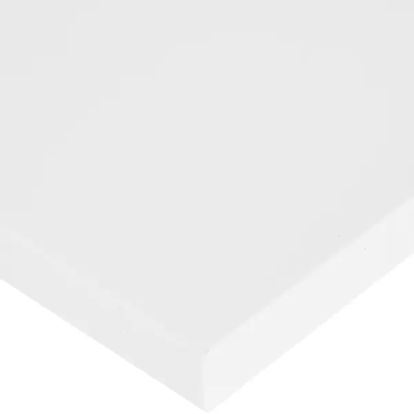 Столешница Сноу 120x80x2 см искусственный камень цвет белый