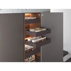 Панель для внутреннего ящика DIF40/S 36x10x11 см алюминий антрацит