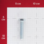 Болт оцинкованный M10x50 мм DIN 933 10,9 (50 шт.)