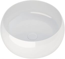 Накладная раковина Aquanet Round-1 36 см белая
