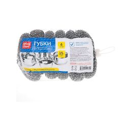 Металлические сетчатые губки для посуды OfficeClean 265287