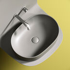 Раковина накладная Ceramica Nova Element 60 см CN6047MH антрацит матовая