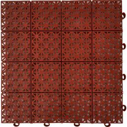 Модульное покрытие Pol Plast 30x30x1.1 см 9 шт 0.81 м² цвет коричневый