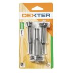 Набор сверл форстнера по дереву Dexter SM24P01FDB128-1RU, 3 шт.