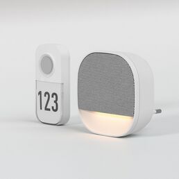 Звонок электрический бытовой (дверной) Белый Elektrostandard DBQ30 DBQ30M WL