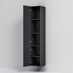 Пенал подвесной Am.Pm Gem 30 см M90CHR0306BM правый, черный