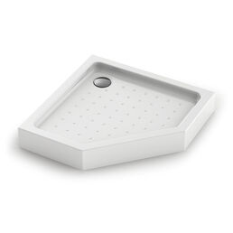 Душевой поддон Veconi Tezeo acrylic 90x90 TZ53-90-C5 белый трапеция