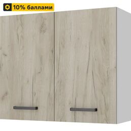 Кухонный шкаф навесной Дейма темная 80x67.6x29 см ЛДСП цвет коричневый