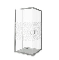 Душевой уголок Good Door  Infinity CR- 80-W-CH 80х80