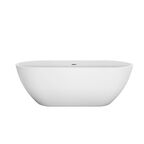 Акриловая ванна BelBagno Uno 140x72 BB701-1400-720-K белая