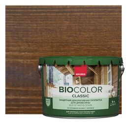 Пропитка для древесины Neomid Bio Color Classic New 2020 матовая цвет орех 9 л