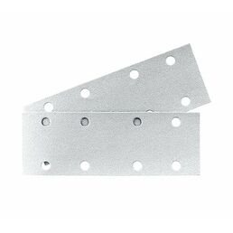 Абразивная полоса на липучке (Velcro) B322 8 отв, 81mm x 133mm, 10 шт, P150