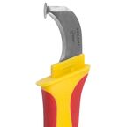 Нож для снятия изоляции с пяткой Rexant 12-4935, 180 мм