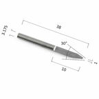 Гравер DJTOL AJ3.3010 прямой конусный (по дереву, композиту (АКП), пластику)