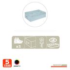 Органайзер для обуви Spaceo 56x16x36 см полипропилен цвет гранит