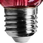 Лампа светодиодная Gauss Filament V140 E27 265 В 5 Вт фигурная 200 лм теплый белый свет цвет розовый