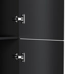 Пенал подвесной Am.Pm Gem 30 см M90CHR0306BM правый, черный
