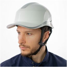 Каска DELTA PLUS Baseball Diamond V Up 53-63 см 1 шт. белый