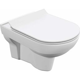 Подвесной безободковый унитаз Cersanit City MZ-CITY-COn-S-DL-w