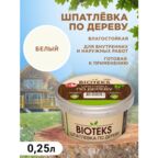Акриловая шпатлевка по дереву Bioteks Профи белая 250мл