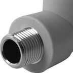 Угол комбинированный 90° FV-Plast 1/2"x20 мм НР полипропилен 216020