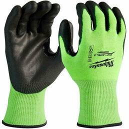 Перчатки защитные Milwaukee Hi-Vis Cut level 3/C, XL/10 4932478133 .
