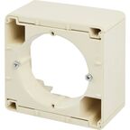 Коробка для наружного монтажа Systeme Electric Glossa 1 пост цвет бежевый